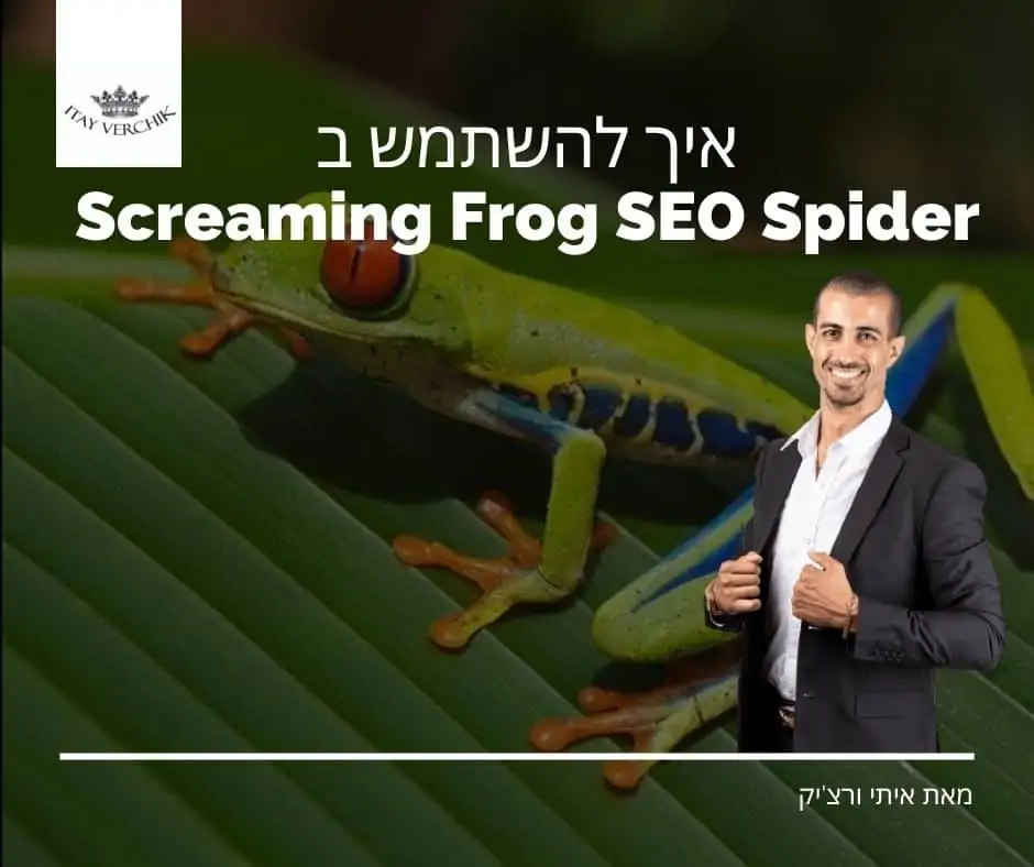 איך להשתמש ב Screaming Frog SEO Spider