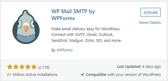 wp mail smtp